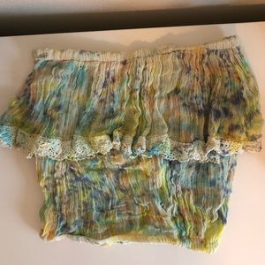 Multicolor Jens Pirate Booty Cha Cha Tube Top